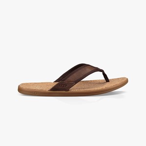 Ugg Seaside Flip Tofflor Herr Bruna (948231ZNP)